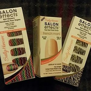 🌺$5🌺Salon effects nail stickers (sally hansen)